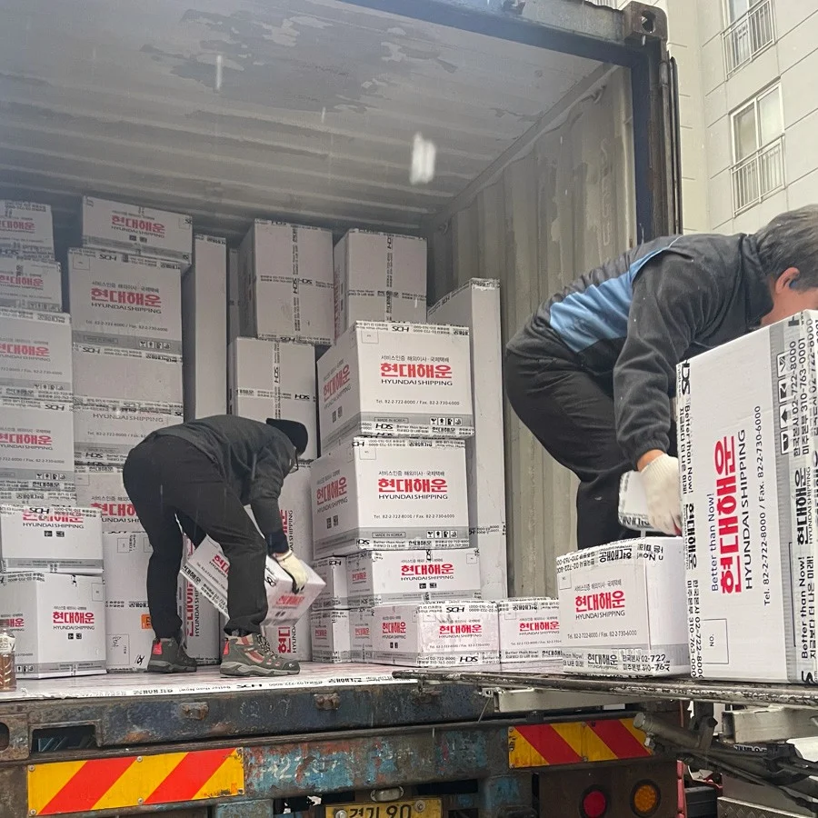 A five-person life packed tight into a five-ton truck