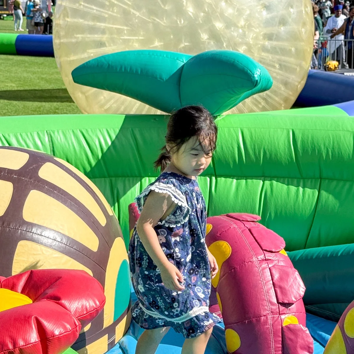 Also a jolly day for the little one