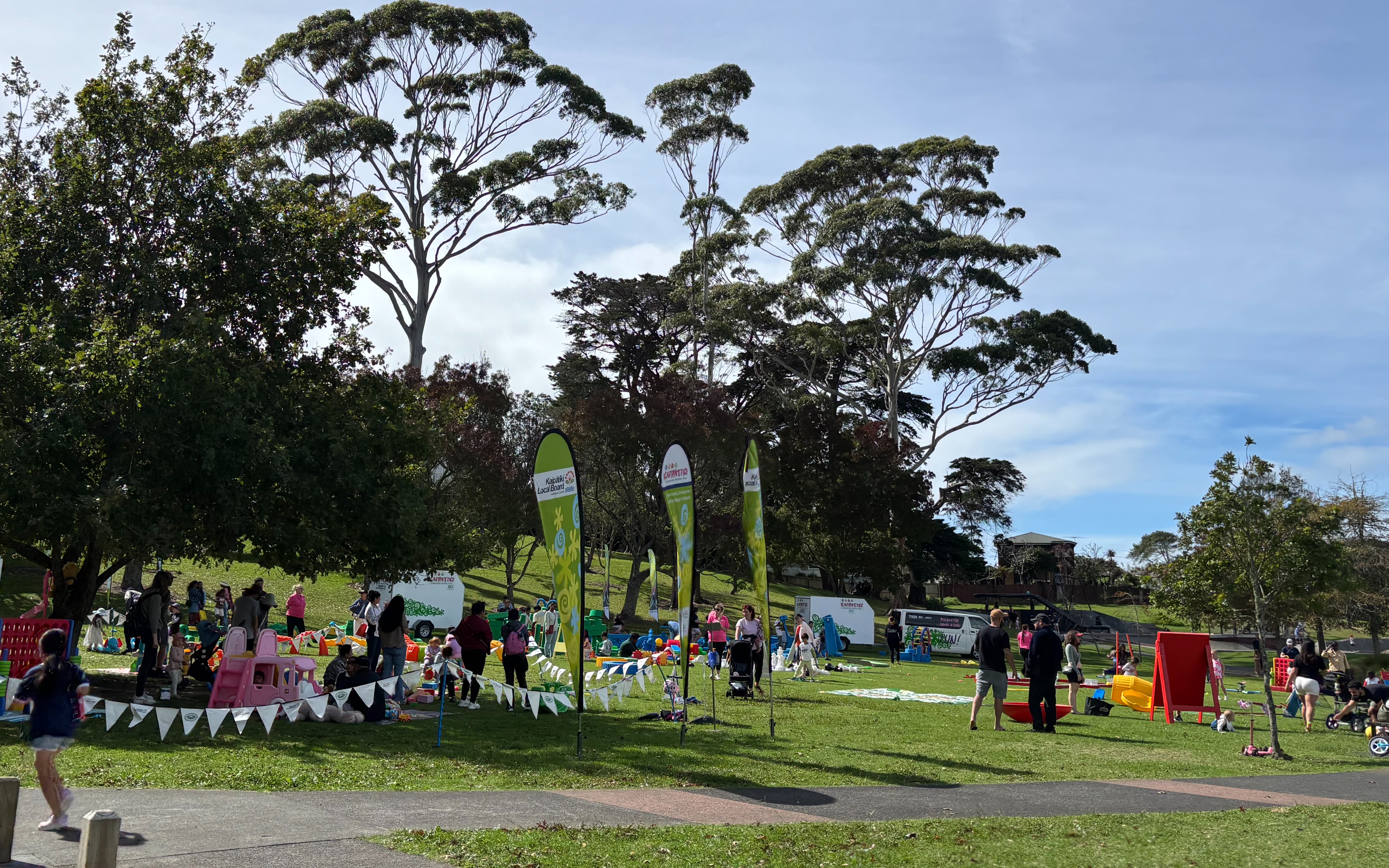 Families in Parks — Summer Fun