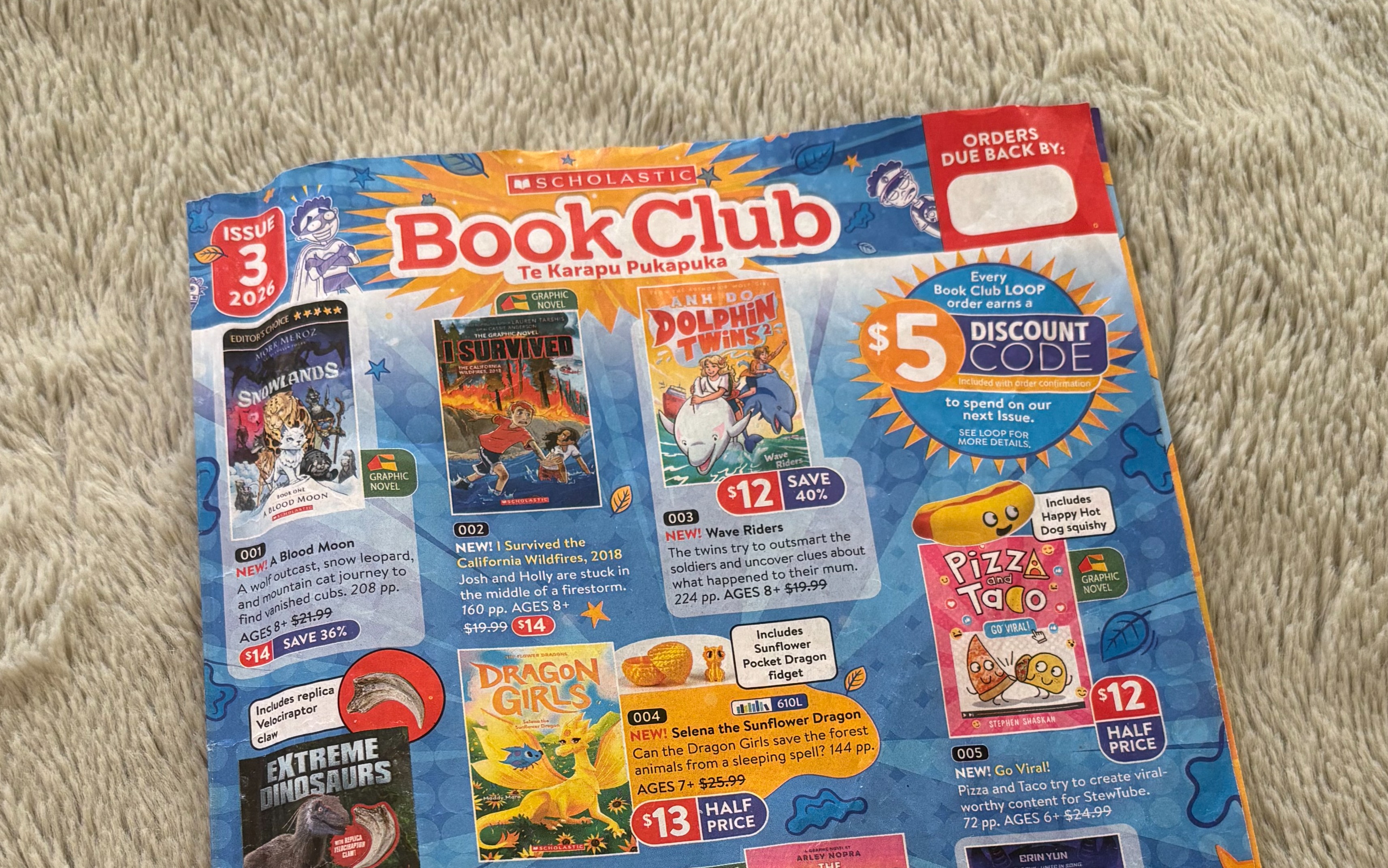 Learning Aid: Scholastic Book Club
