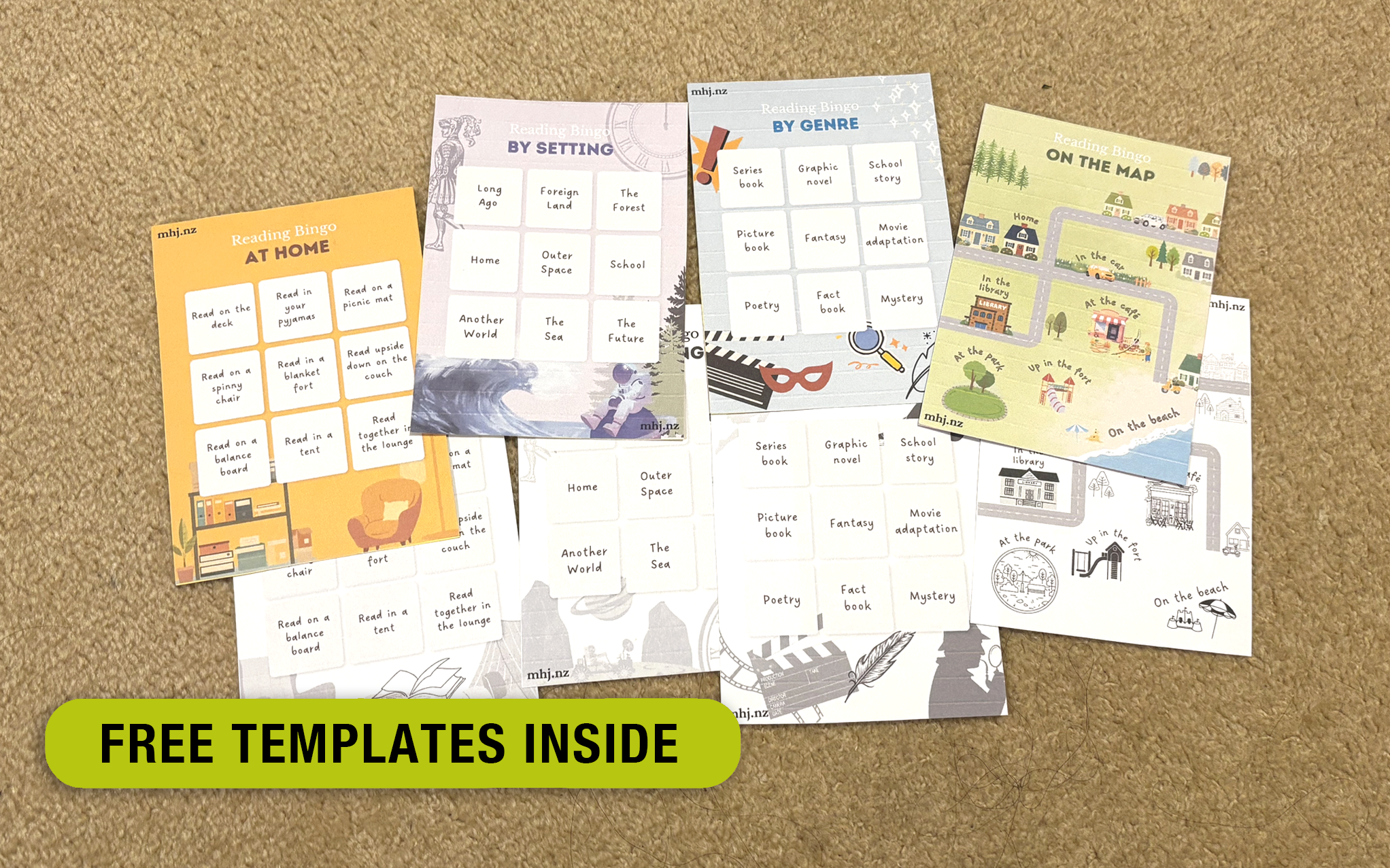 Holiday Home Learning: The Reading Bingo